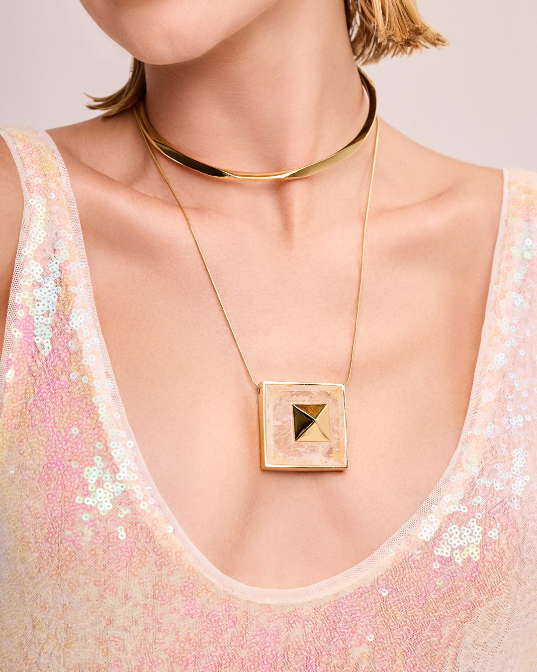 Vértice Necklace - Faces Collection